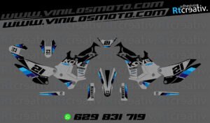 ADHESIVOS Y PEGATINAS DE VINILO KOVE 450 RALLY Rt005-19