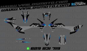 ADHESIVOS Y PEGATINAS DE VINILO KTM ENDURO Y CROSS Rt024-07