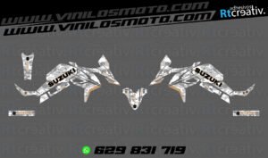 ADHESIVOS Y PEGATINAS DE VINILO SUZUKI V-STROM Rt002-07