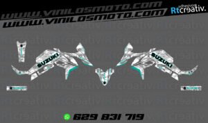 ADHESIVOS Y PEGATINAS DE VINILO SUZUKI V-STROM Rt002-08