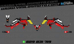 175€ - Suzuki V-Strom | Diseño Rt003 16 ADHESIVOS Y PEGATINAS DE VINILO SUZUKI V-STROM Rt003-08