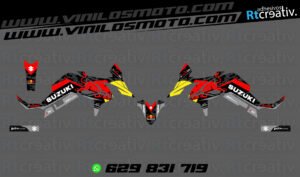 175€ - Suzuki V-Strom | Diseño Rt003 22 ADHESIVOS Y PEGATINAS DE VINILO SUZUKI V-STROM Rt003-12