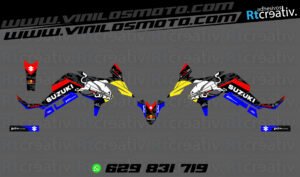 175€ - Suzuki V-Strom | Diseño Rt003 24 ADHESIVOS Y PEGATINAS DE VINILO SUZUKI V-STROM Rt003-12