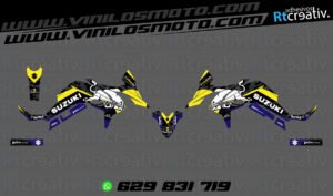 175€ - Suzuki V-Strom | Diseño Rt003 26 ADHESIVOS Y PEGATINAS DE VINILO SUZUKI V-STROM Rt003-13