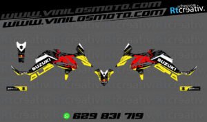 175€ - Suzuki V-Strom | Diseño Rt003 30 ADHESIVOS Y PEGATINAS DE VINILO SUZUKI V-STROM Rt003-15