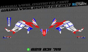 175€ - Suzuki V-Strom | Diseño Rt004 4 ADHESIVOS Y PEGATINAS DE VINILO SUZUKI V-STROM Rt004-02