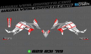 175€ - Suzuki V-Strom | Diseño Rt004 8 ADHESIVOS Y PEGATINAS DE VINILO SUZUKI V-STROM Rt004-04