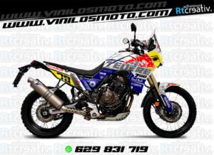 175€ - Yamaha Tenere | Diseño Rt002 1 ADHESIVOS Y PEGATINAS DE VINILO YAMAHA TENERE Rt002-03