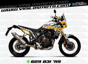 175€ - Yamaha Tenere | Diseño Rt002 19 ADHESIVOS Y PEGATINAS DE VINILO YAMAHA TENERE Rt002-08