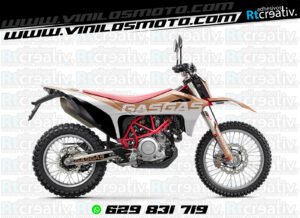 ADHESIVOS Y PEGATINAS DE VINILO GAS GAS ENDURO Y CROSS Rt010-06