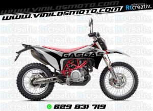 ADHESIVOS Y PEGATINAS DE VINILO GAS GAS ENDURO Y CROSS Rt010-09