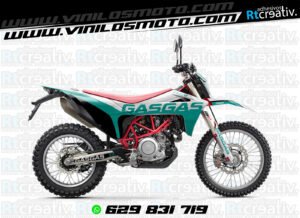 ADHESIVOS Y PEGATINAS DE VINILO GAS GAS ENDURO Y CROSS Rt010-11