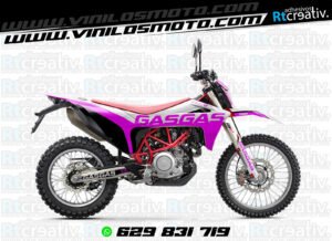 ADHESIVOS Y PEGATINAS DE VINILO GAS GAS ENDURO Y CROSS Rt010-13