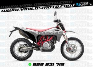 ADHESIVOS Y PEGATINAS DE VINILO GAS GAS ENDURO Y CROSS Rt010-14
