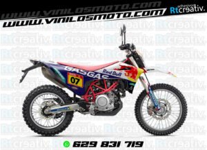 ADHESIVOS Y PEGATINAS DE VINILO GAS GAS ENDURO Y CROSS Rt012-03