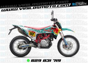ADHESIVOS Y PEGATINAS DE VINILO GAS GAS ENDURO Y CROSS Rt012-05