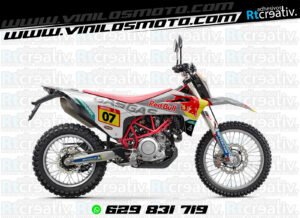 ADHESIVOS Y PEGATINAS DE VINILO GAS GAS ENDURO Y CROSS Rt012-06