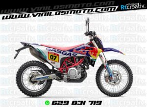 ADHESIVOS Y PEGATINAS DE VINILO GAS GAS ENDURO Y CROSS Rt012-07
