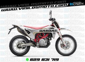 ADHESIVOS Y PEGATINAS DE VINILO GAS GAS ENDURO Y CROSS Rt013-11