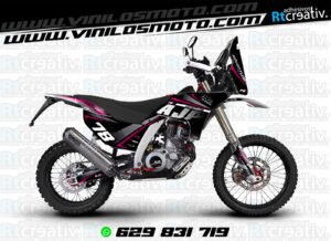 ADHESIVOS Y PEGATINAS DE VINILO AJP PR7 ADVENTURE Rt003-09