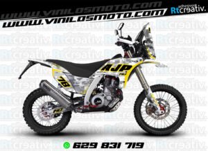 175€ - AJP PR7 Adventure | Diseño Rt005 15 ADHESIVOS Y PEGATINAS DE VINILO AJP PR7 ADVENTURE Rt005-08