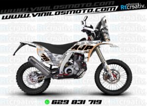 175€ - AJP PR7 Adventure | Diseño Rt005 17 ADHESIVOS Y PEGATINAS DE VINILO AJP PR7 ADVENTURE Rt005-09