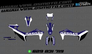 ADHESIVOS Y PEGATINAS DE VINILO GAS GAS ENDURO Y CROSS Rt010-02