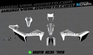 ADHESIVOS Y PEGATINAS DE VINILO GAS GAS ENDURO Y CROSS Rt010-04