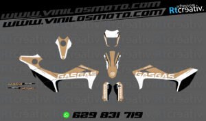 ADHESIVOS Y PEGATINAS DE VINILO GAS GAS ENDURO Y CROSS Rt010-06