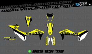 ADHESIVOS Y PEGATINAS DE VINILO GAS GAS ENDURO Y CROSS Rt010-08