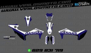 ADHESIVOS Y PEGATINAS DE VINILO GAS GAS ENDURO Y CROSS Rt010-12