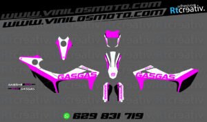 ADHESIVOS Y PEGATINAS DE VINILO GAS GAS ENDURO Y CROSS Rt010-13