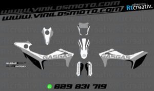 ADHESIVOS Y PEGATINAS DE VINILO GAS GAS ENDURO Y CROSS Rt010-14