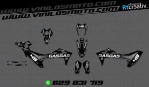 ADHESIVOS Y PEGATINAS DE VINILO GAS GAS ENDURO Y CROSS Rt013-06