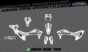 ADHESIVOS Y PEGATINAS DE VINILO GAS GAS ENDURO Y CROSS Rt013-11