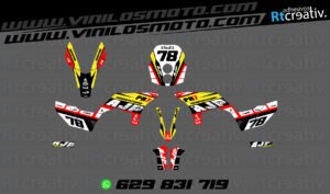 ADHESIVOS Y PEGATINAS DE VINILO AJP PR7 ADVENTURE Rt002-08