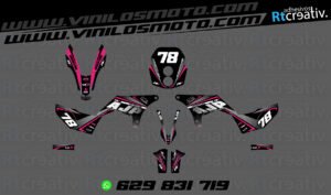 ADHESIVOS Y PEGATINAS DE VINILO AJP PR7 ADVENTURE Rt003-09