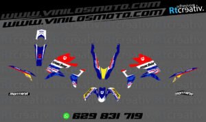 175€ - Macbor Montana XR5 | Diseño Rt003 4 ADHESIVOS Y PEGATINAS DE VINILO MACBOR MONTANA XR5 Rt003-1