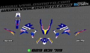 175€ - Macbor Montana XR5 | Diseño Rt003 2 ADHESIVOS Y PEGATINAS DE VINILO MACBOR MONTANA XR5 Rt003-4