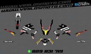 175€ - Macbor Montana XR5 | Diseño Rt003 22 ADHESIVOS Y PEGATINAS DE VINILO MACBOR MONTANA XR5 Rt003-5