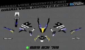 175€ - Macbor Montana XR5 | Diseño Rt003 20 ADHESIVOS Y PEGATINAS DE VINILO MACBOR MONTANA XR5 Rt003-6