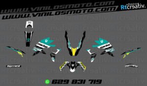 175€ - Macbor Montana XR5 | Diseño Rt003 12 ADHESIVOS Y PEGATINAS DE VINILO MACBOR MONTANA XR5 Rt003-9