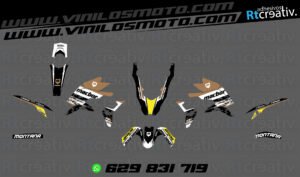 175€ - Macbor Montana XR5 | Diseño Rt003 16 ADHESIVOS Y PEGATINAS DE VINILO MACBOR MONTANA XR5 Rt003-10