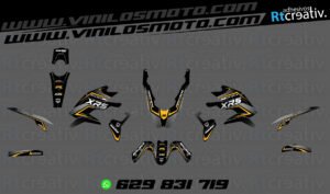 ADHESIVOS Y PEGATINAS DE VINILO MACBOR MONTANA XR5 Rt004-1