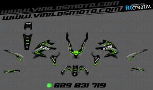 ADHESIVOS Y PEGATINAS DE VINILO MACBOR MONTANA XR5 Rt004-2