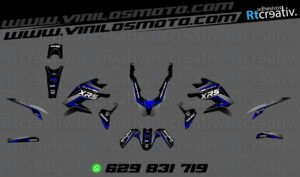 ADHESIVOS Y PEGATINAS DE VINILO MACBOR MONTANA XR5 Rt004-3