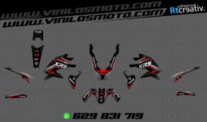 ADHESIVOS Y PEGATINAS DE VINILO MACBOR MONTANA XR5 Rt004-4