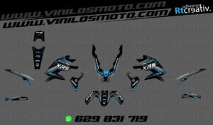 ADHESIVOS Y PEGATINAS DE VINILO MACBOR MONTANA XR5 Rt004-5