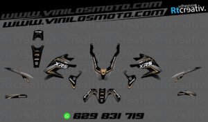 ADHESIVOS Y PEGATINAS DE VINILO MACBOR MONTANA XR5 Rt004-6