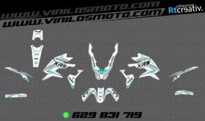 ADHESIVOS Y PEGATINAS DE VINILO MACBOR MONTANA XR5 Rt004-12